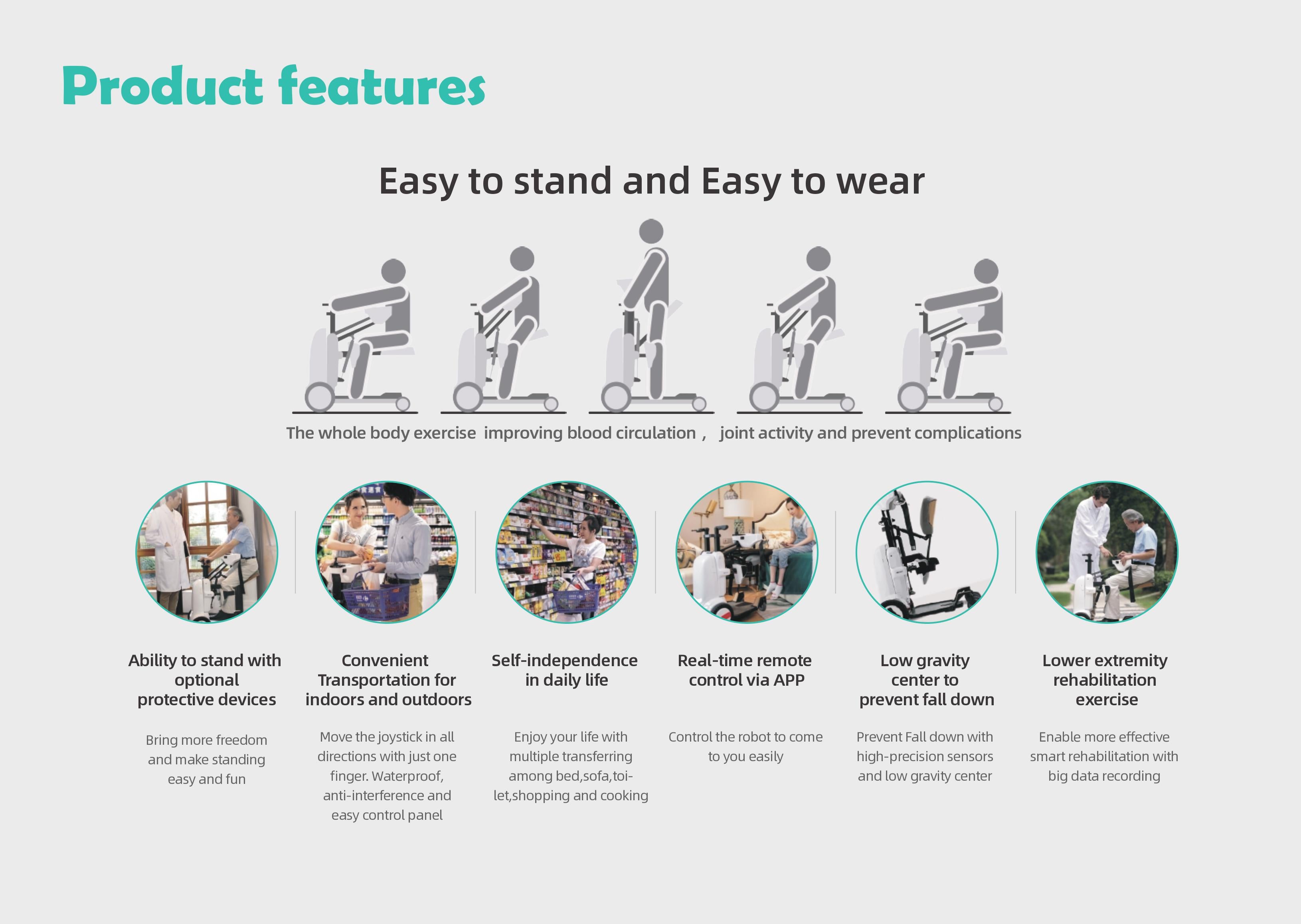 FreedomRise: Electric Standing Wheelchair