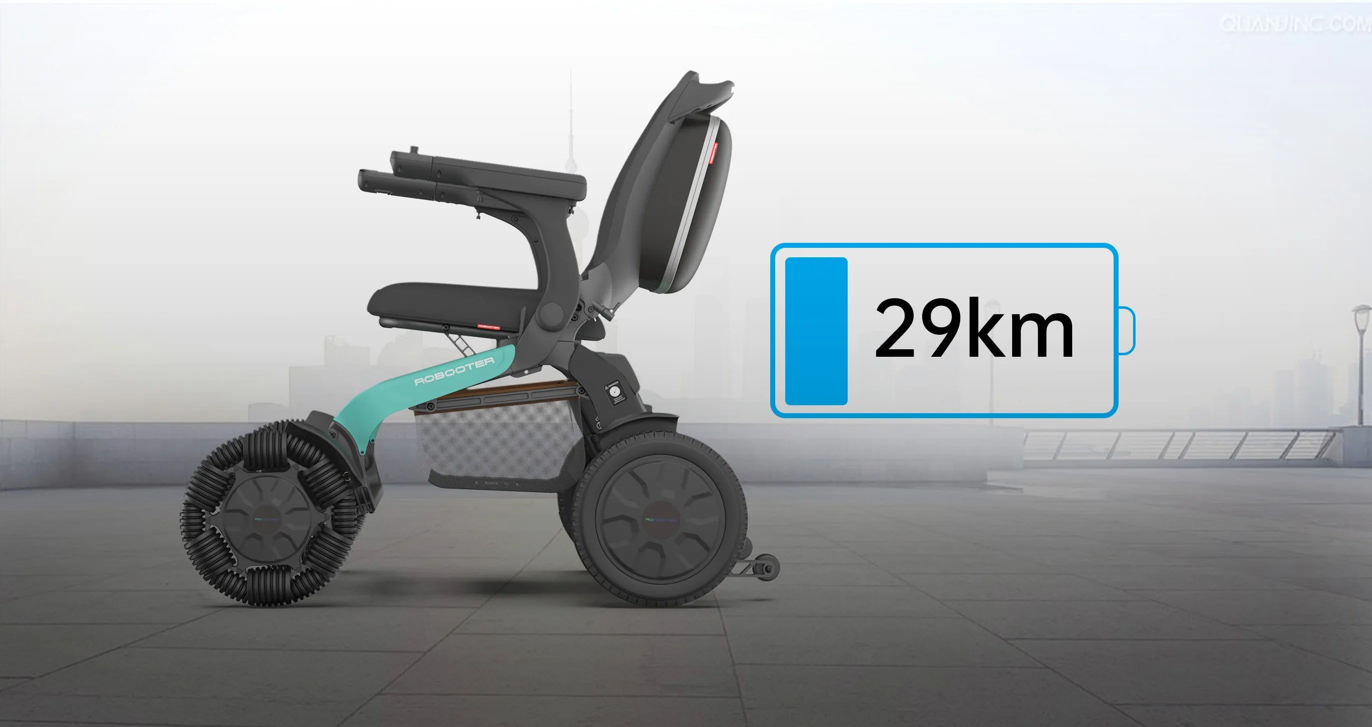 Robooter Power Chair: Sleek, Durable, and Ready for Adventure