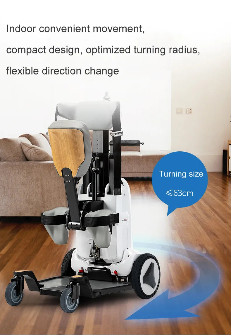FreedomRise: Electric Standing Wheelchair