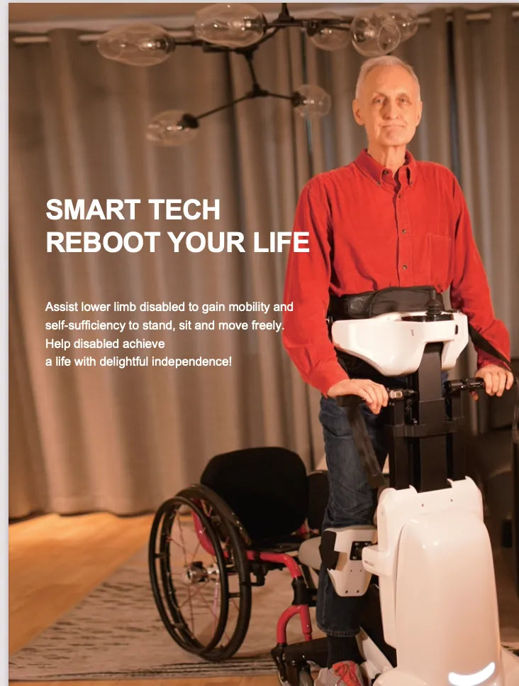 FreedomRise: Electric Standing Wheelchair