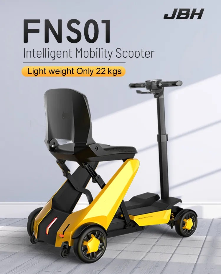 SmartRide MaxiFold: App-Controlled Electric Mobility Scooter