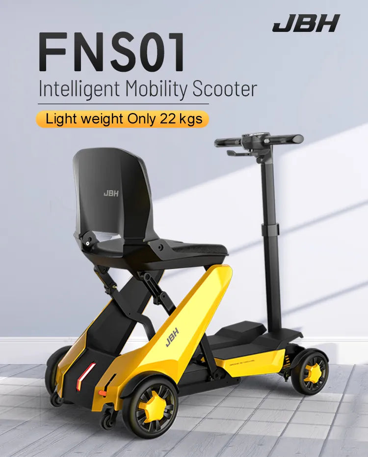 SmartRide MaxiFold: App-Controlled Electric Mobility Scooter