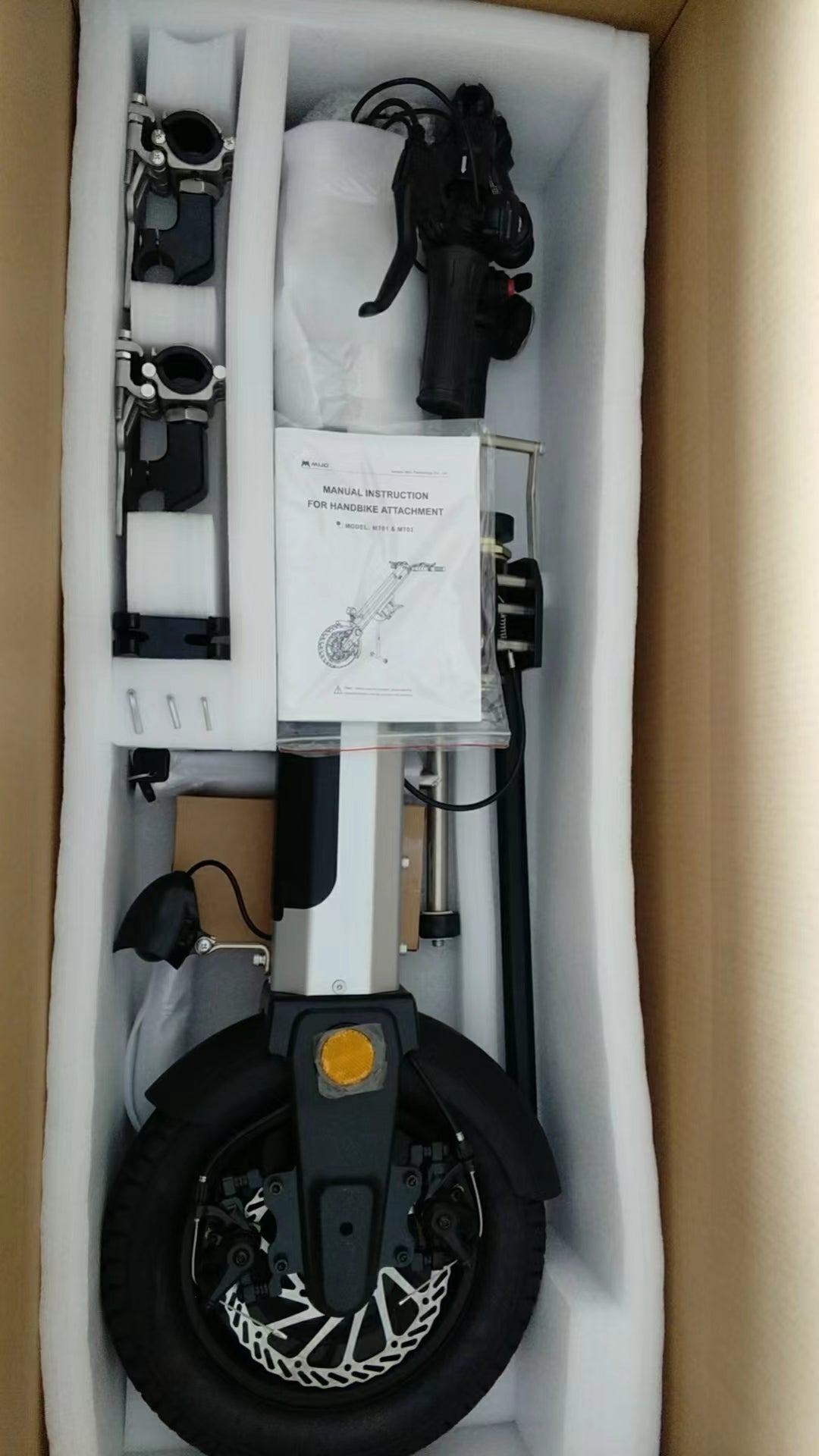 ElvateRide: The Ultimate Electric Wheelchair Handbike Attachment