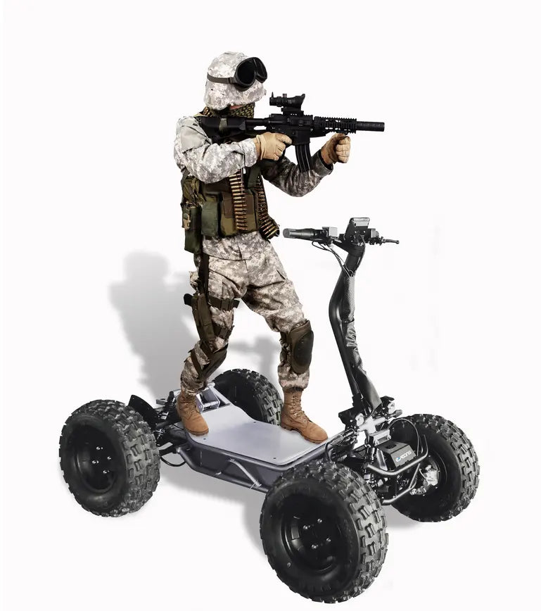 All-Terrain 4WD E-Scooter Foldable ATV 6000W