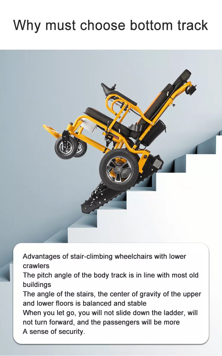 SummitClimb Pro: Climbing Electric Smart Wheelchair
