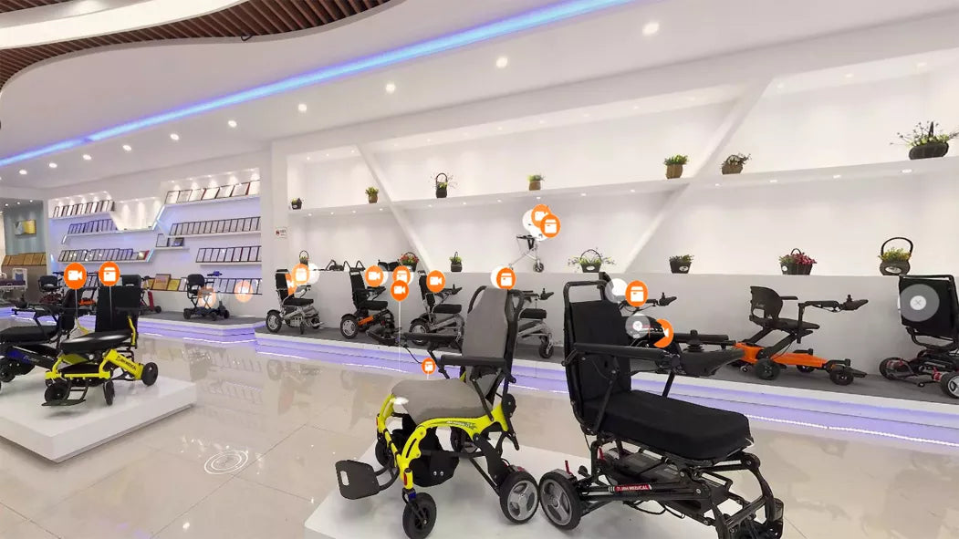 LiftMate Pro: Smart Heavy Duty Wheelchair with Lifter