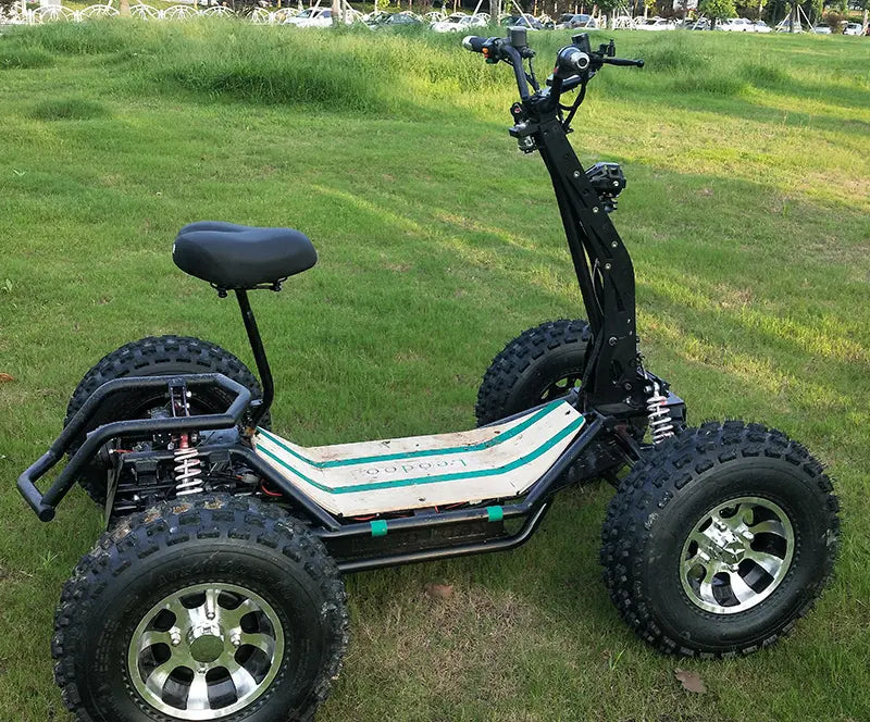 All-Terrain 4WD E-Scooter Foldable ATV 6000W