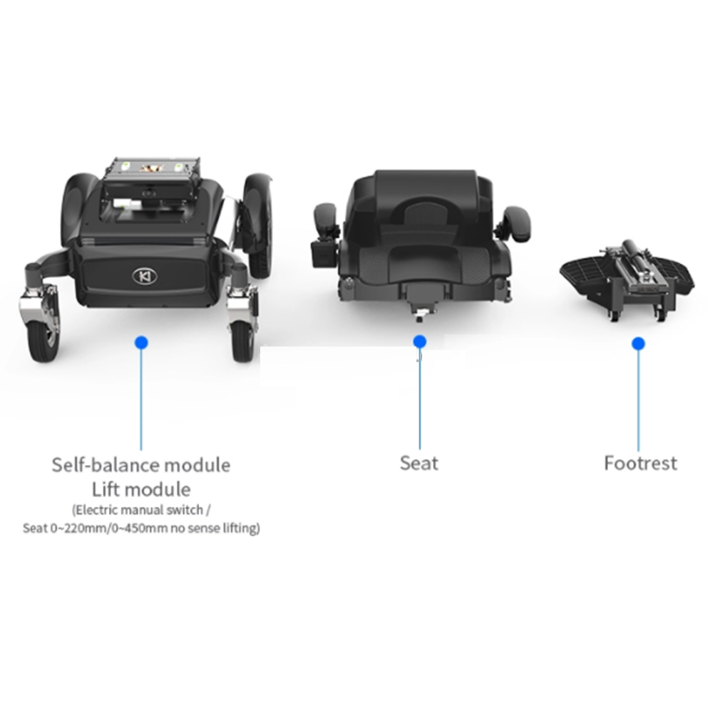 VersaComfort: Power Wheelchair with Recline & Elevate
