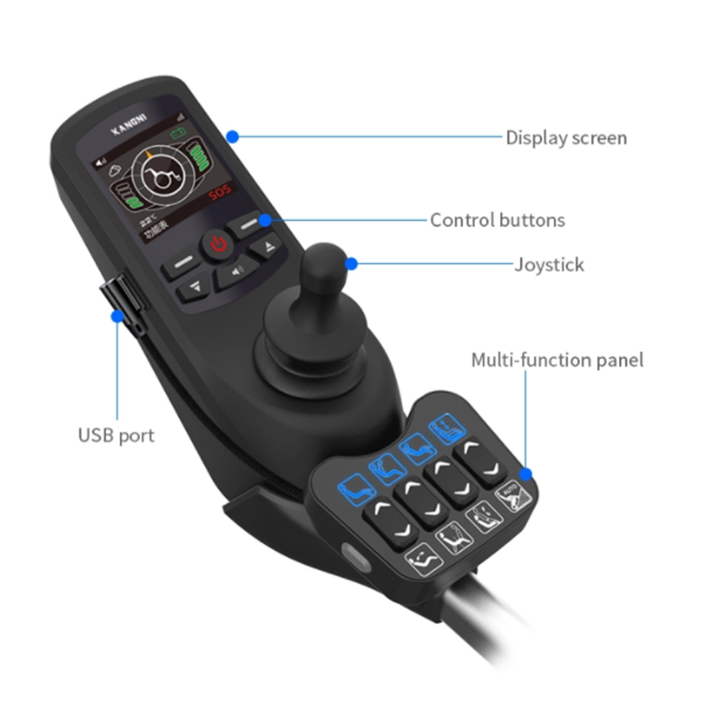 VersaComfort: Power Wheelchair with Recline & Elevate