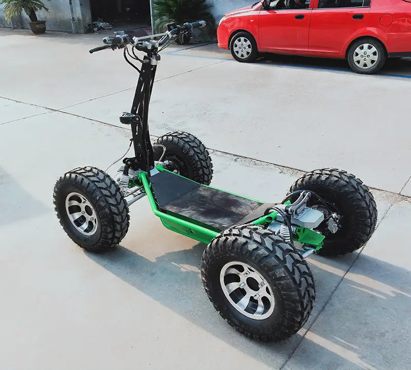 All-Terrain 4WD E-Scooter Foldable ATV 6000W