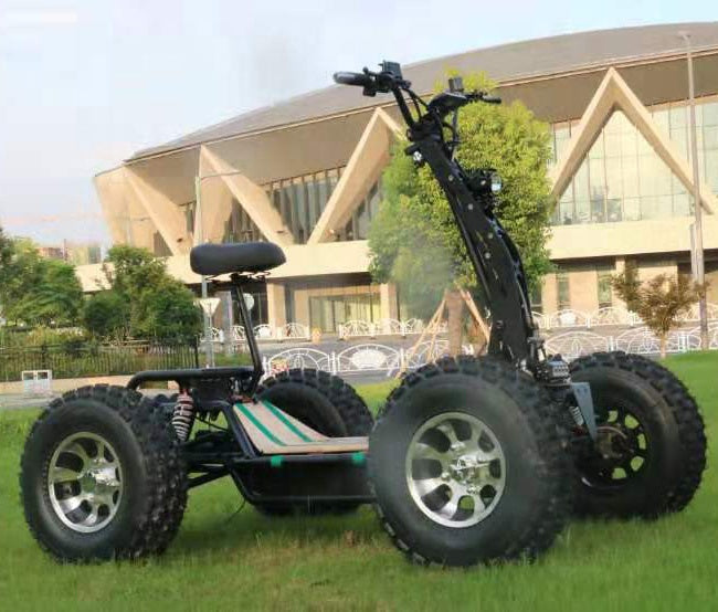 All-Terrain 4WD E-Scooter Foldable ATV 6000W