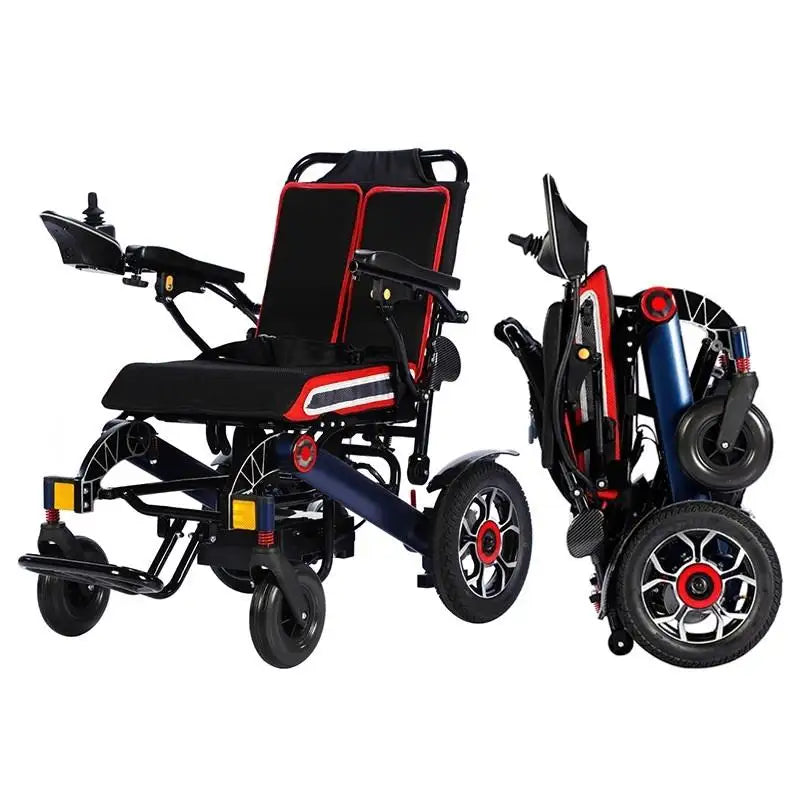SwiftRide Pro: High-Speed Folding Electric Wheelchair