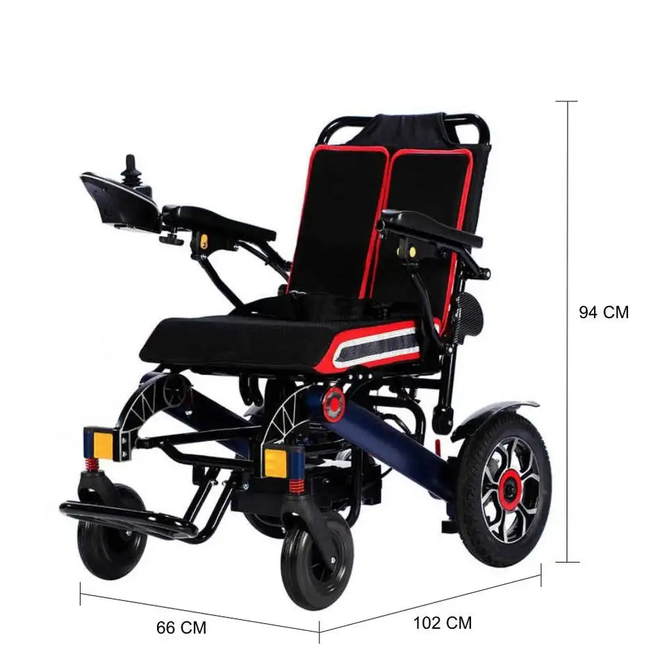 SwiftRide Pro: High-Speed Folding Electric Wheelchair