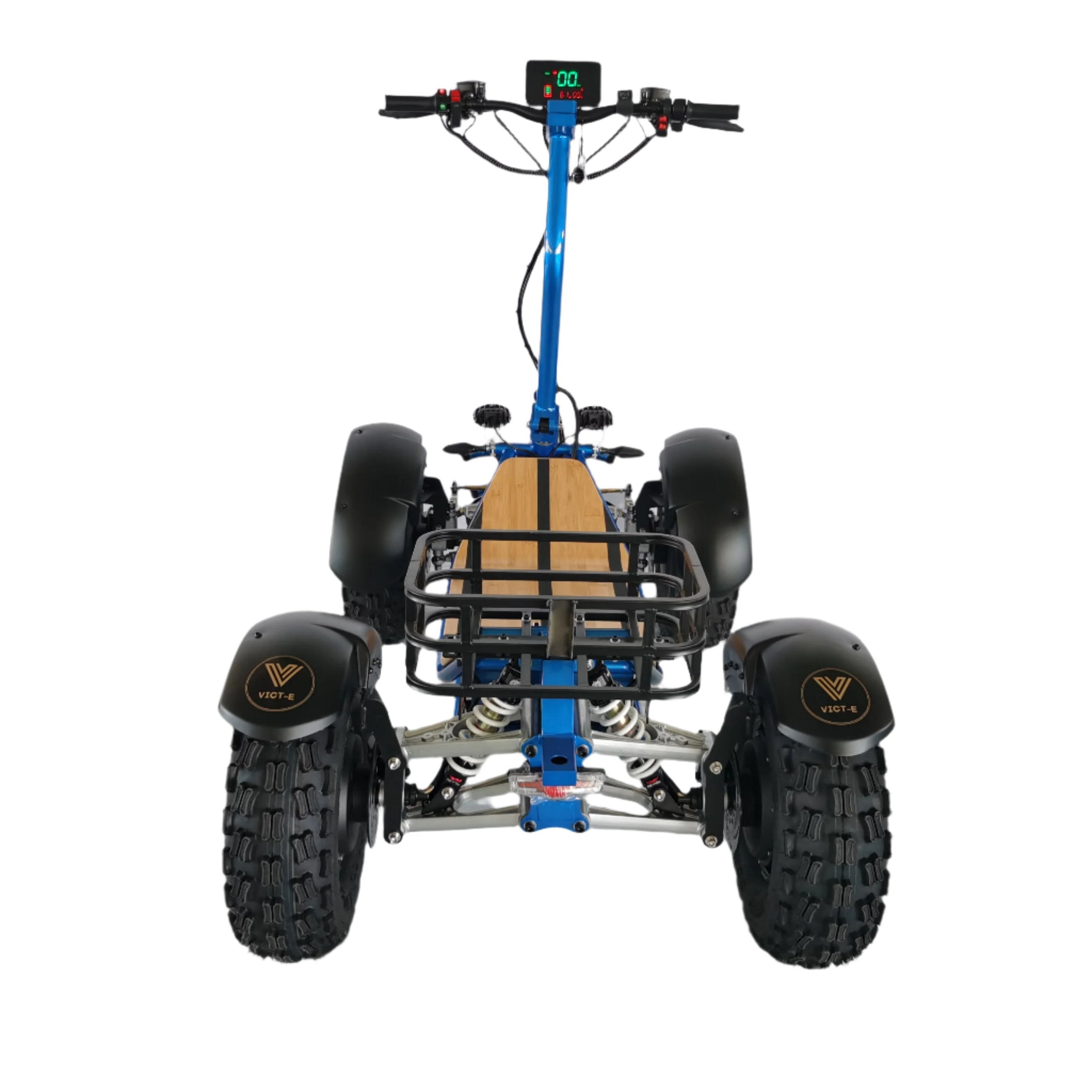 All-Terrain 4WD E-Scooter Foldable ATV 6000W