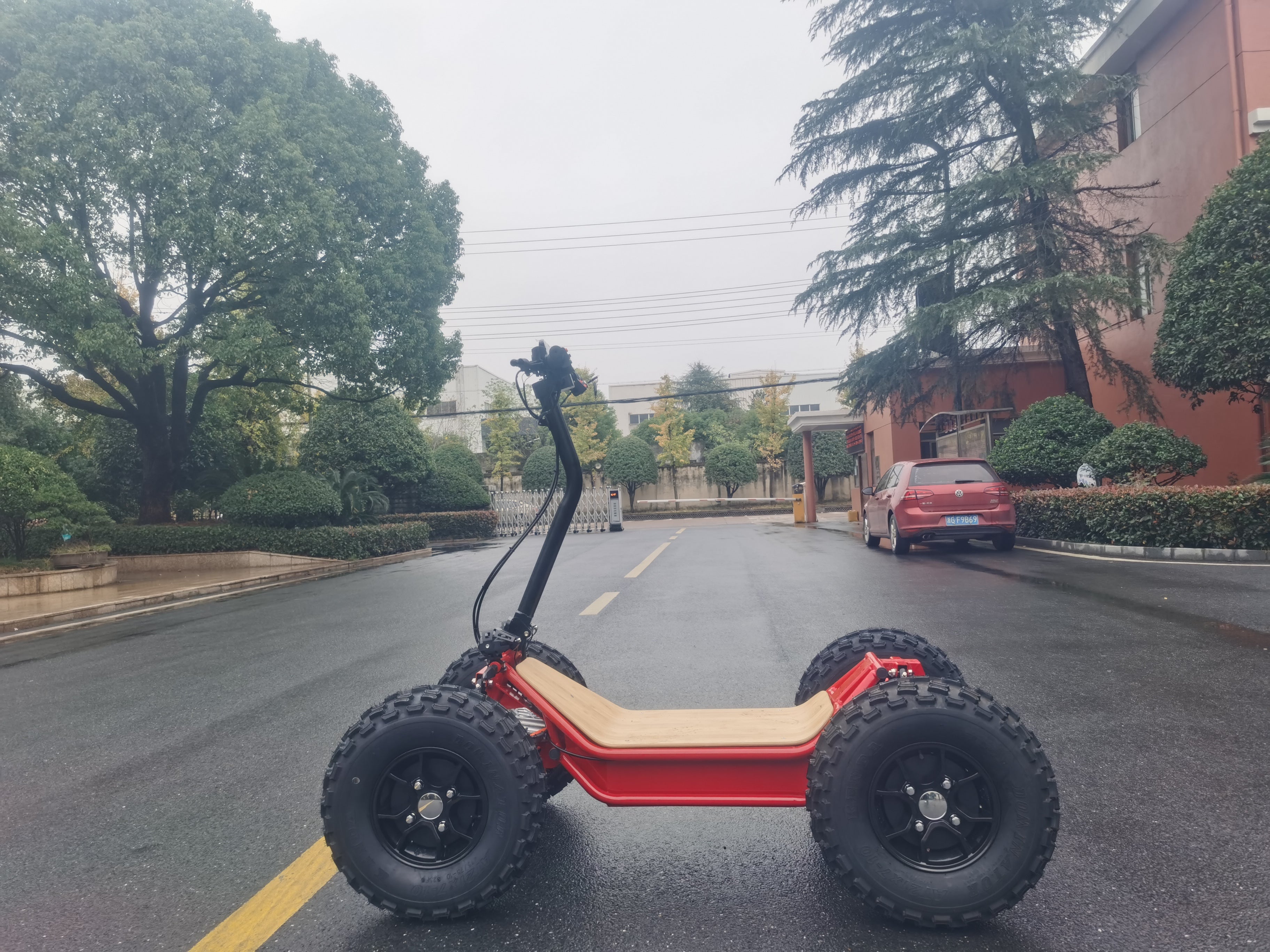 All-Terrain 4WD E-Scooter Foldable ATV 6000W