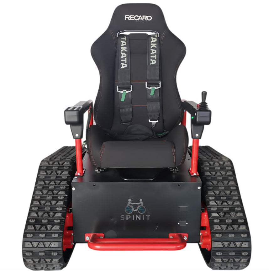 RubberRover: All-Terrain Adventure Tank Chair