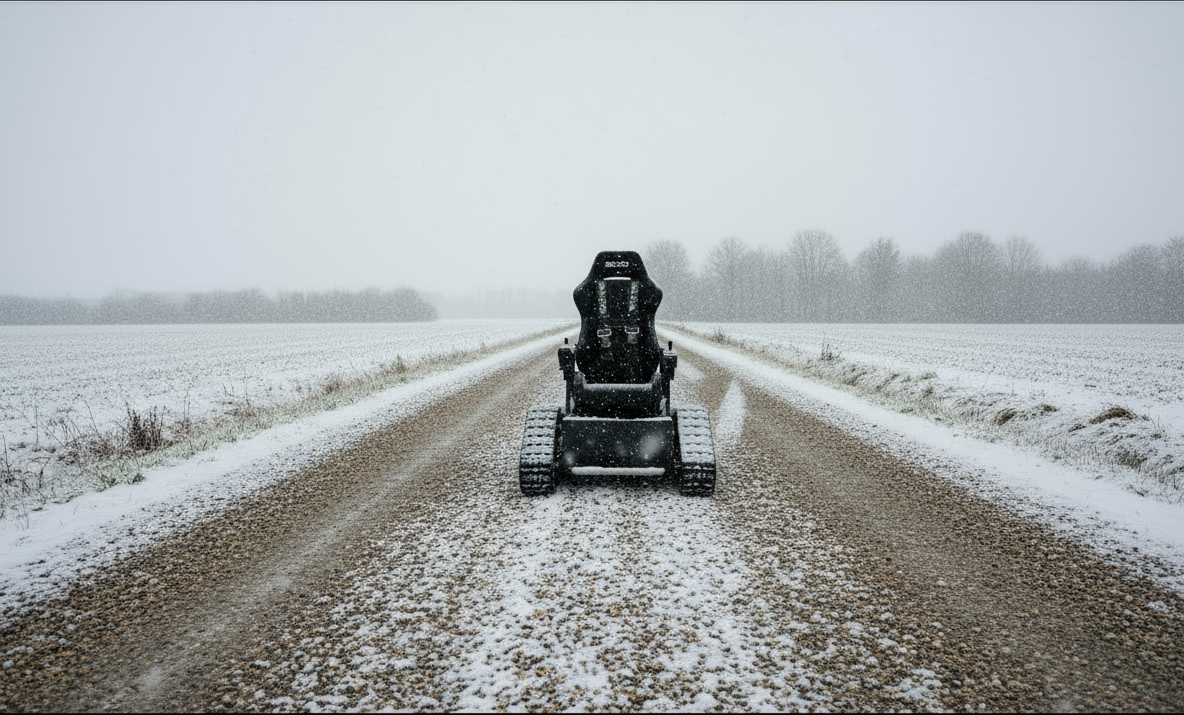 RubberRover: All-Terrain Adventure Tank Chair