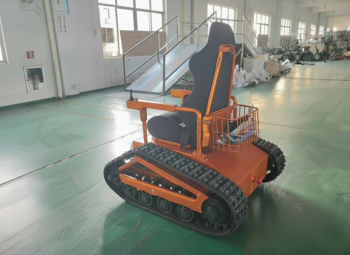 RubberRover: All-Terrain Adventure Tank Chair