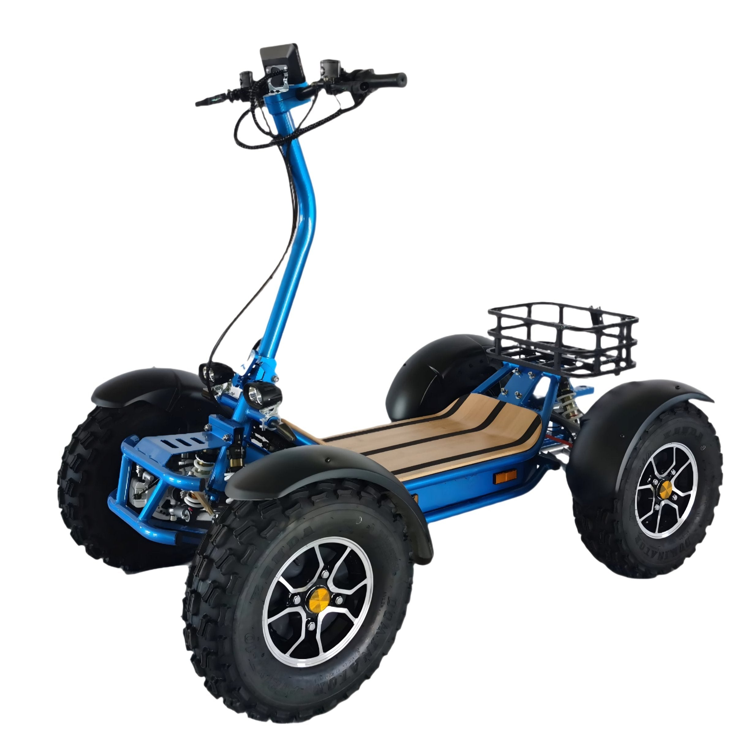 All-Terrain 4WD E-Scooter Foldable ATV 6000W