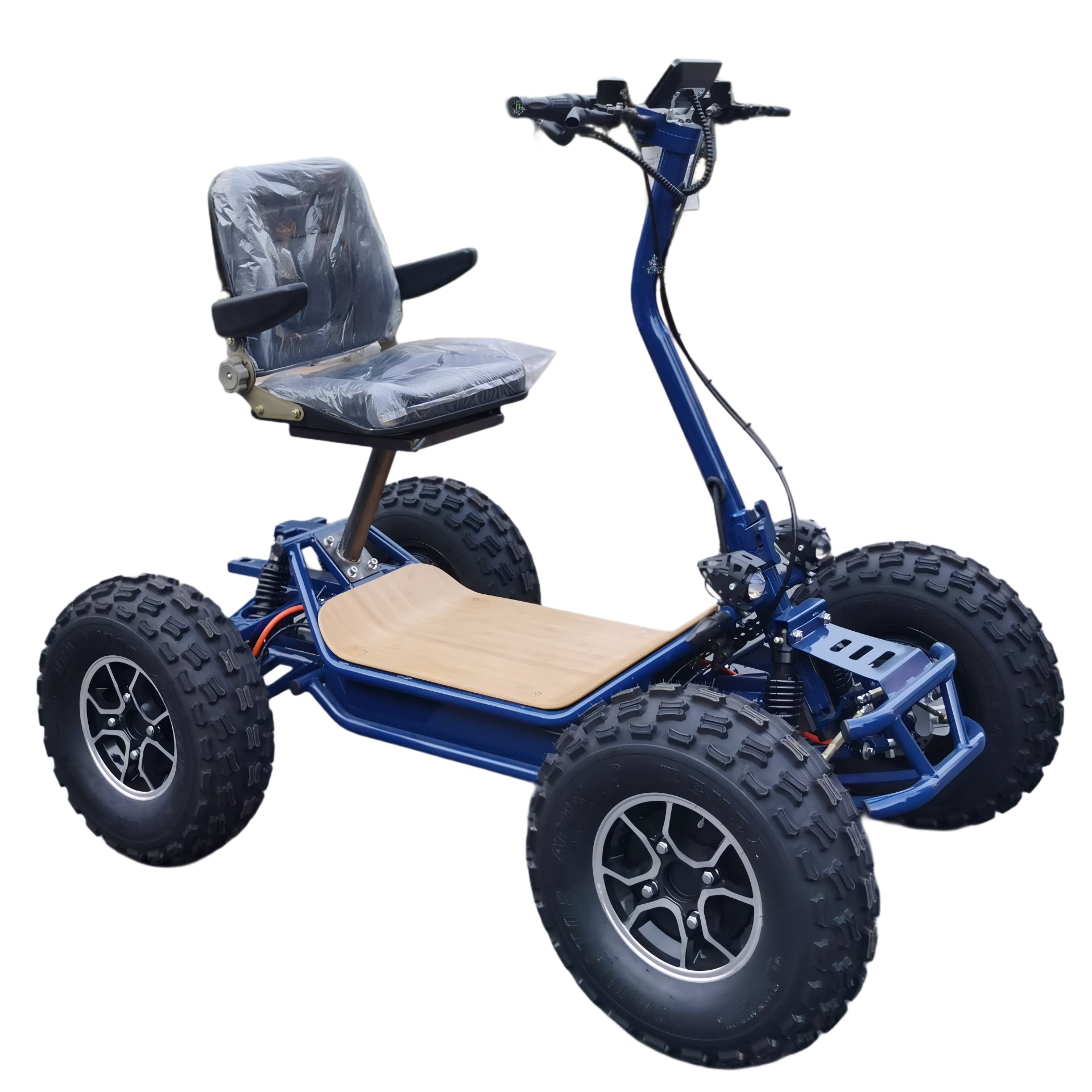 All-Terrain 4WD E-Scooter Foldable ATV 6000W
