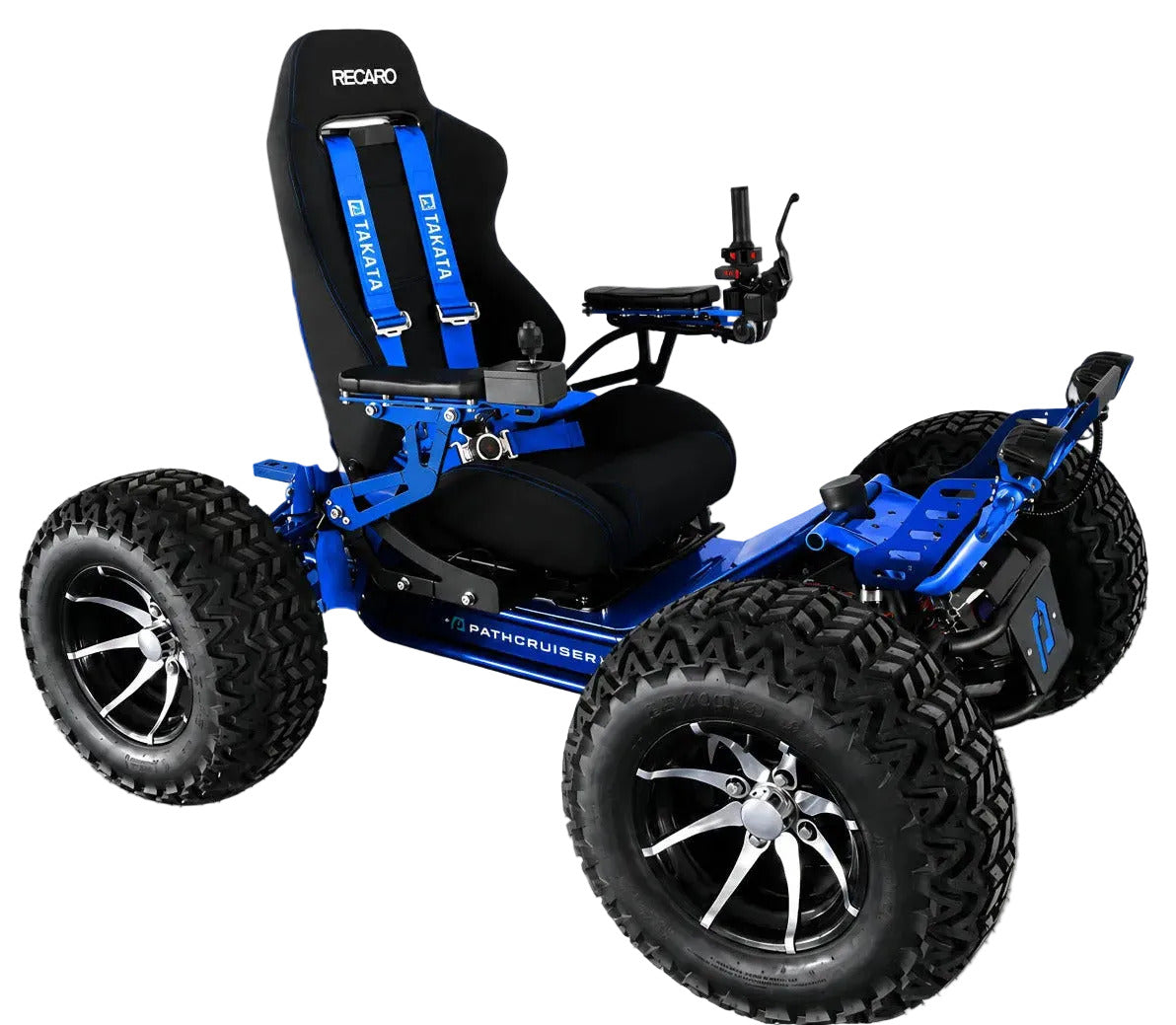 PathCruiserX 8000W 4WD All-Terrain Wheelchair | Joystick Edition
