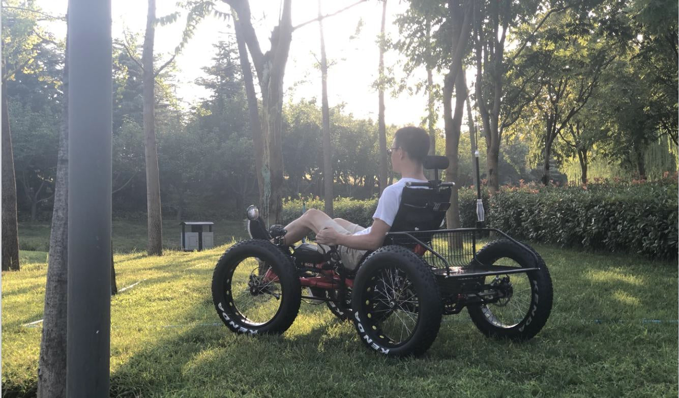 TheraQuad F420E – Rehabilitation Power-Assisted Recumbent Quad
