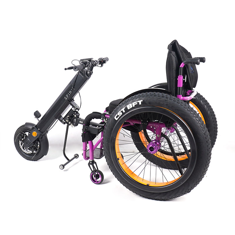 SandRider Pro: Beach & All-Terrain Manual Wheelchair