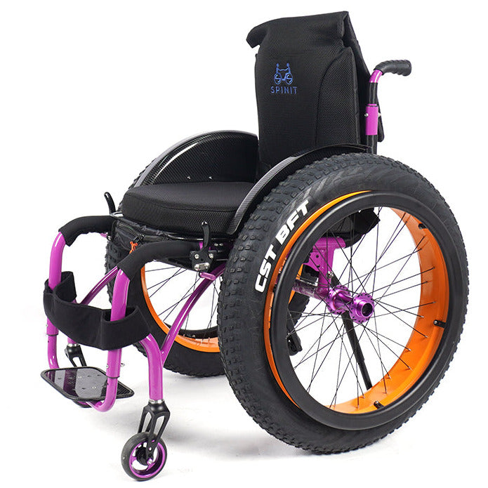 SandRider Pro: Beach & All-Terrain Manual Wheelchair