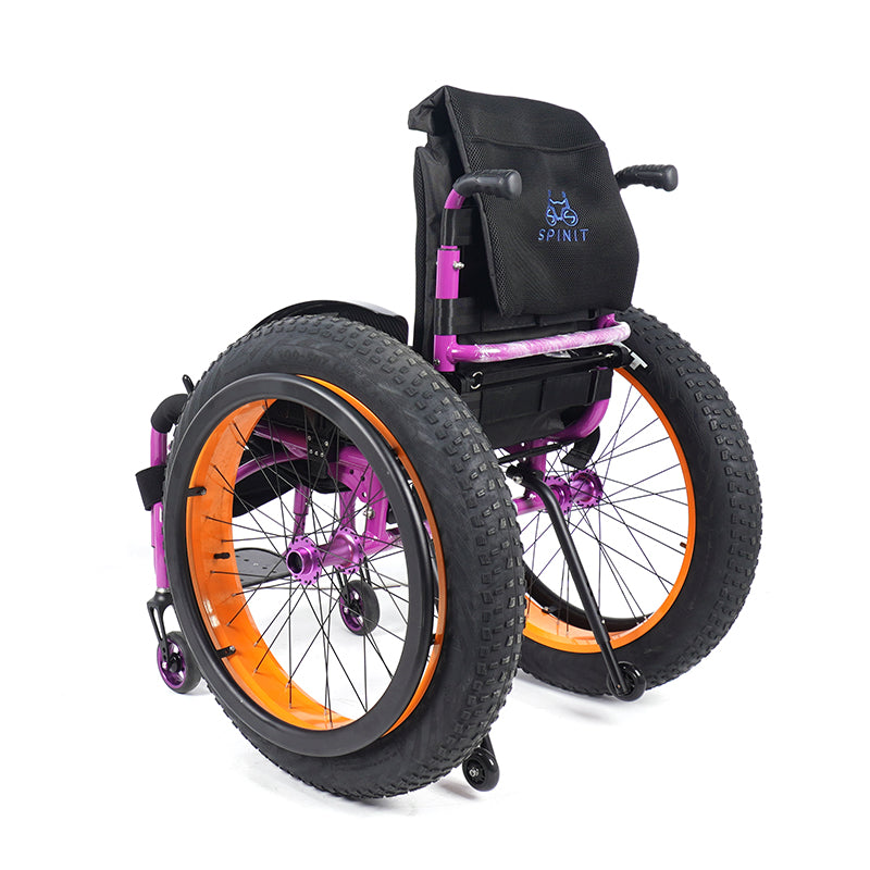 SandRider Pro: Beach & All-Terrain Manual Wheelchair