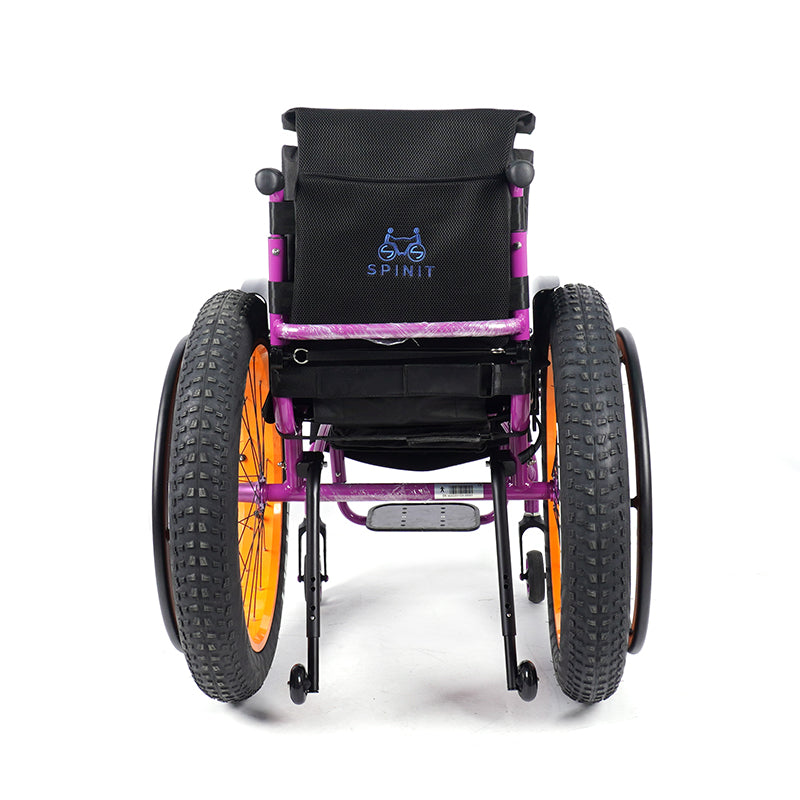 SandRider Pro: Beach & All-Terrain Manual Wheelchair