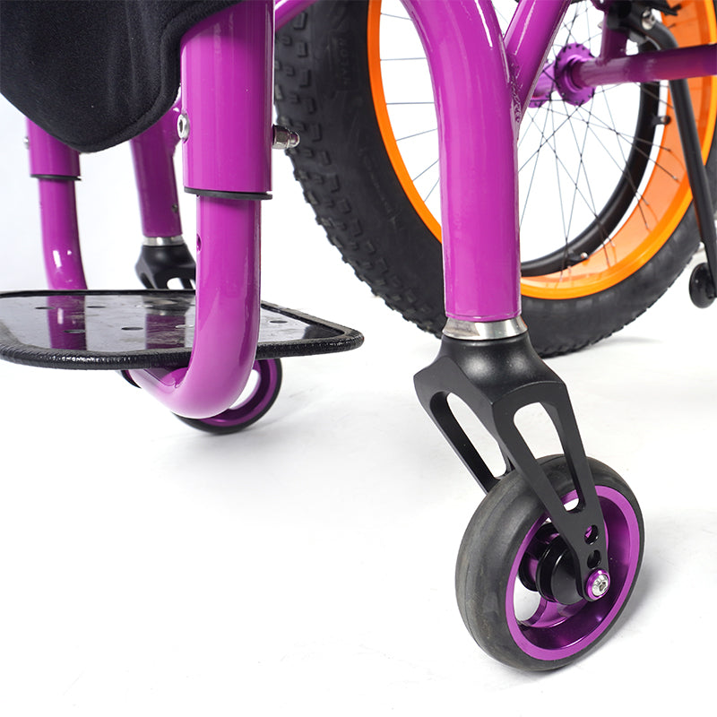 SandRider Pro: Beach & All-Terrain Manual Wheelchair