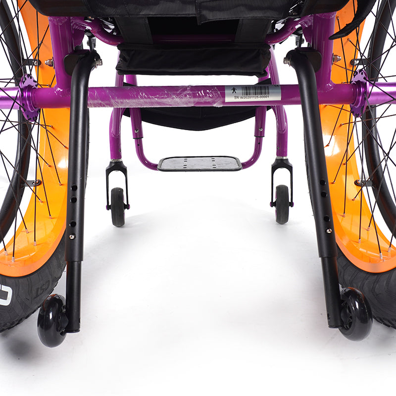 SandRider Pro: Beach & All-Terrain Manual Wheelchair