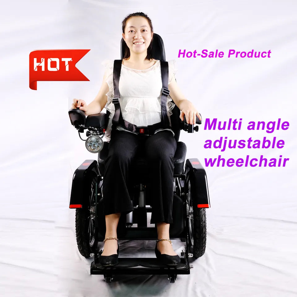 LiftMate Pro: Smart Heavy Duty Wheelchair with Lifter