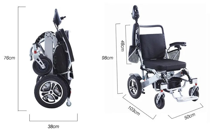 UltraDrive MaxiPro: Foldable Electric Wheelchair