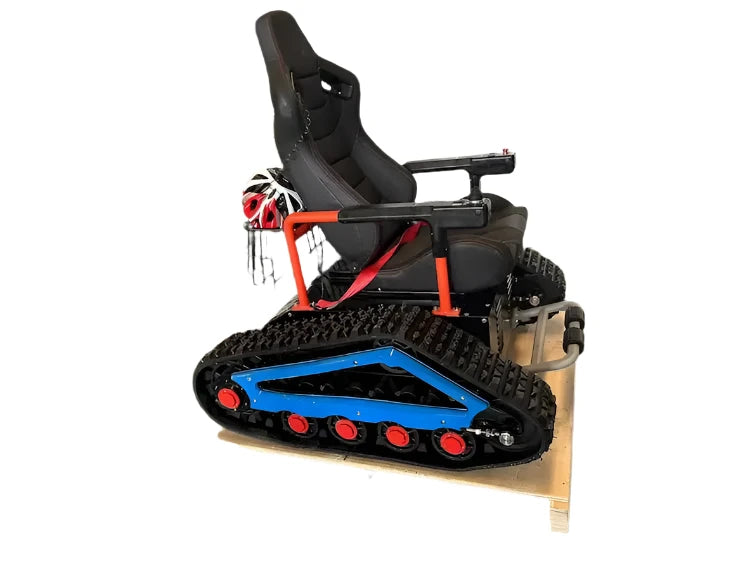 RubberRover: All-Terrain Adventure Tank Chair