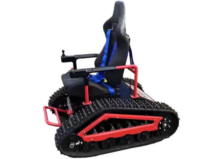 RubberRover: All-Terrain Adventure Tank Chair