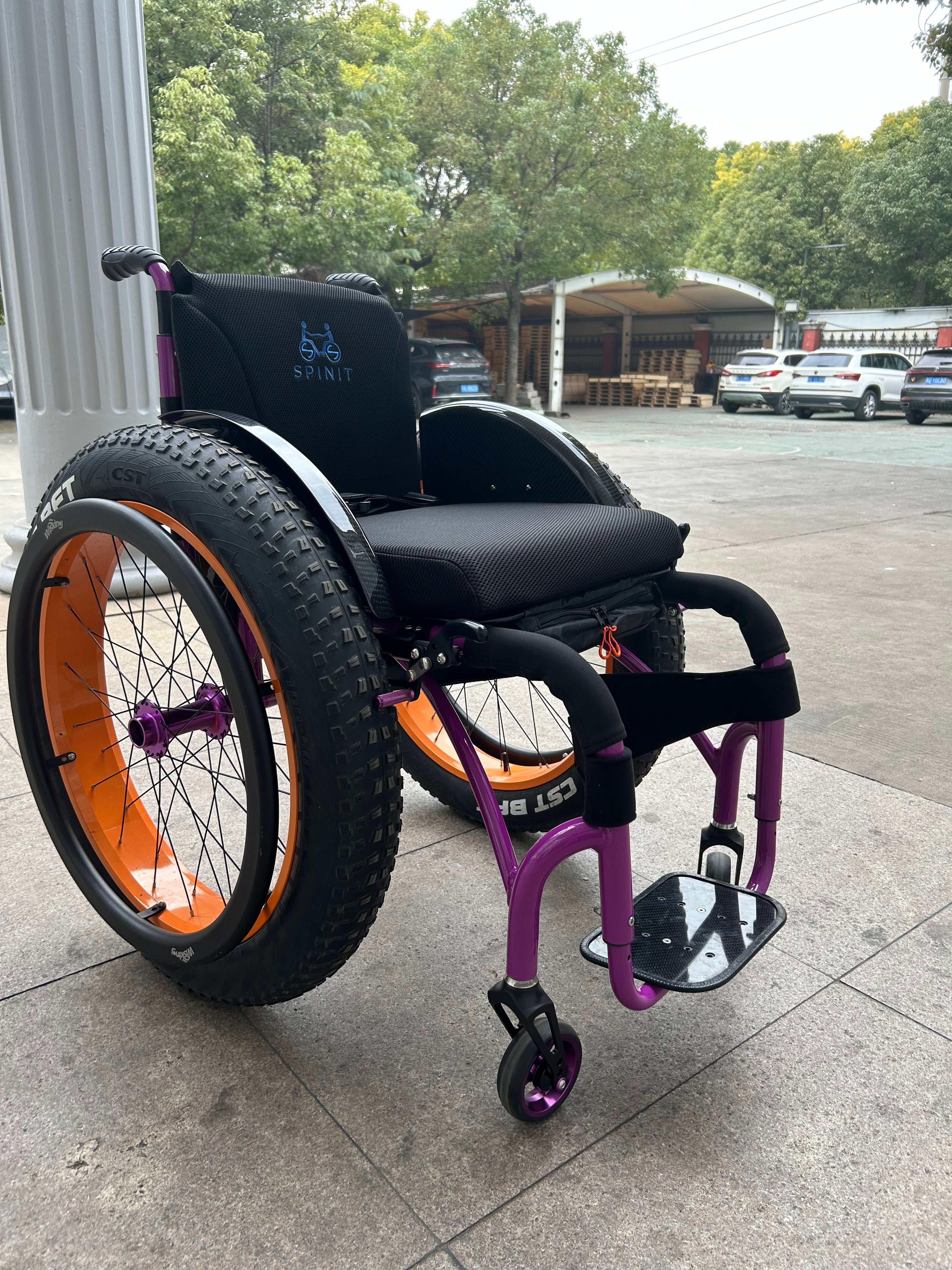 SandRider Pro: Beach & All-Terrain Manual Wheelchair
