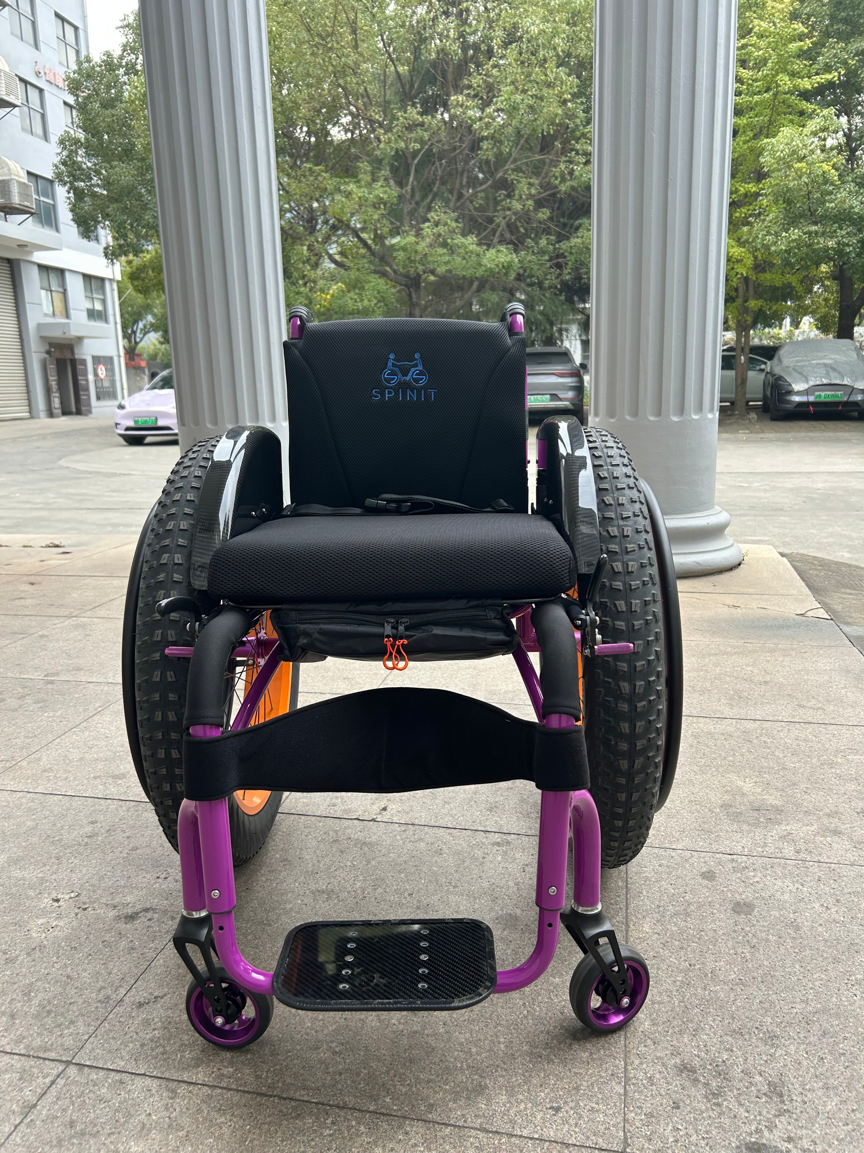 SandRider Pro: Beach & All-Terrain Manual Wheelchair