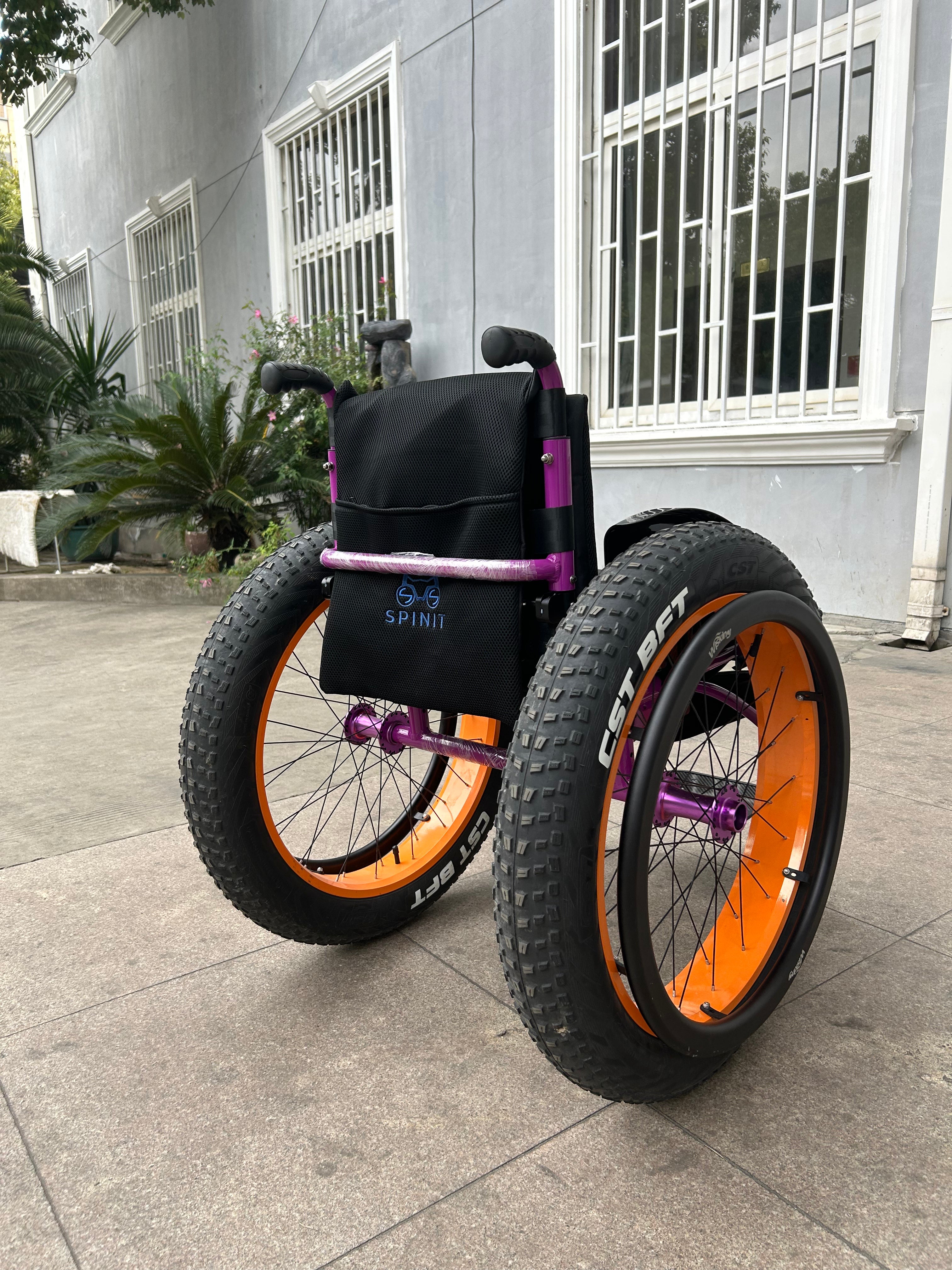 SandRider Pro: Beach & All-Terrain Manual Wheelchair