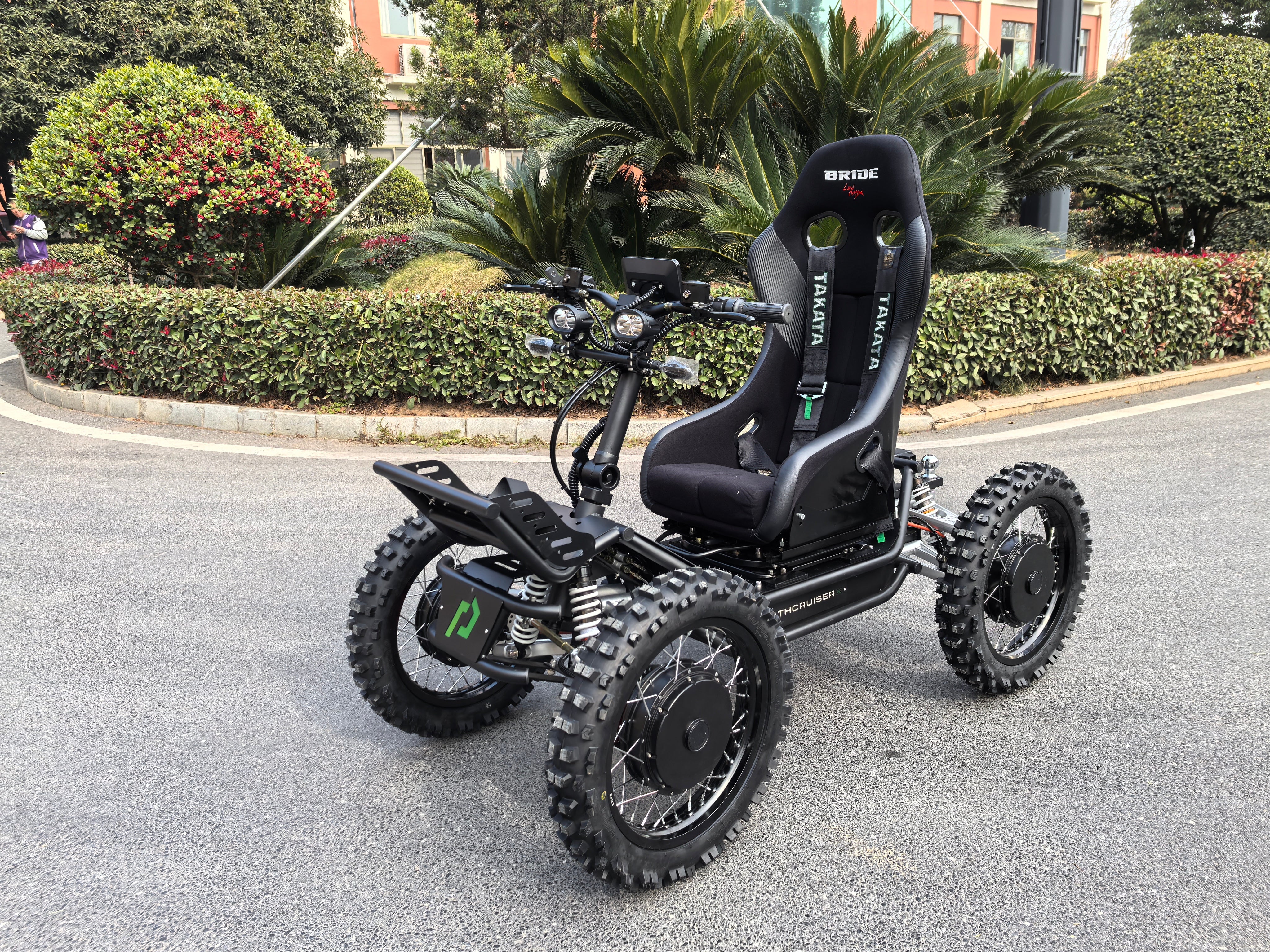 PathCruiserX 8000W All-Terrain Wheelchair ATV - Front Steering