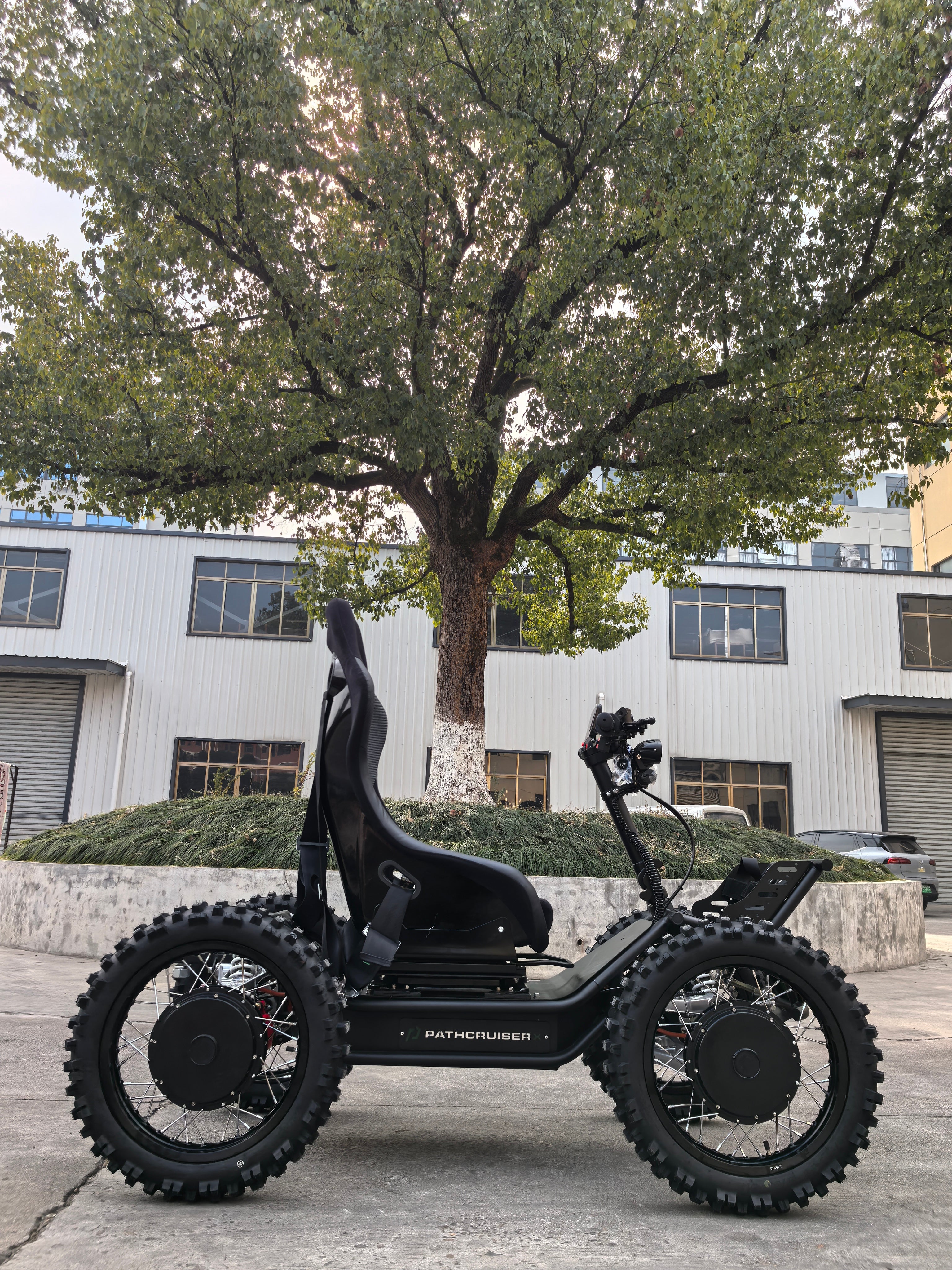 PathCruiserX 8000W All-Terrain Wheelchair ATV - Front Steering