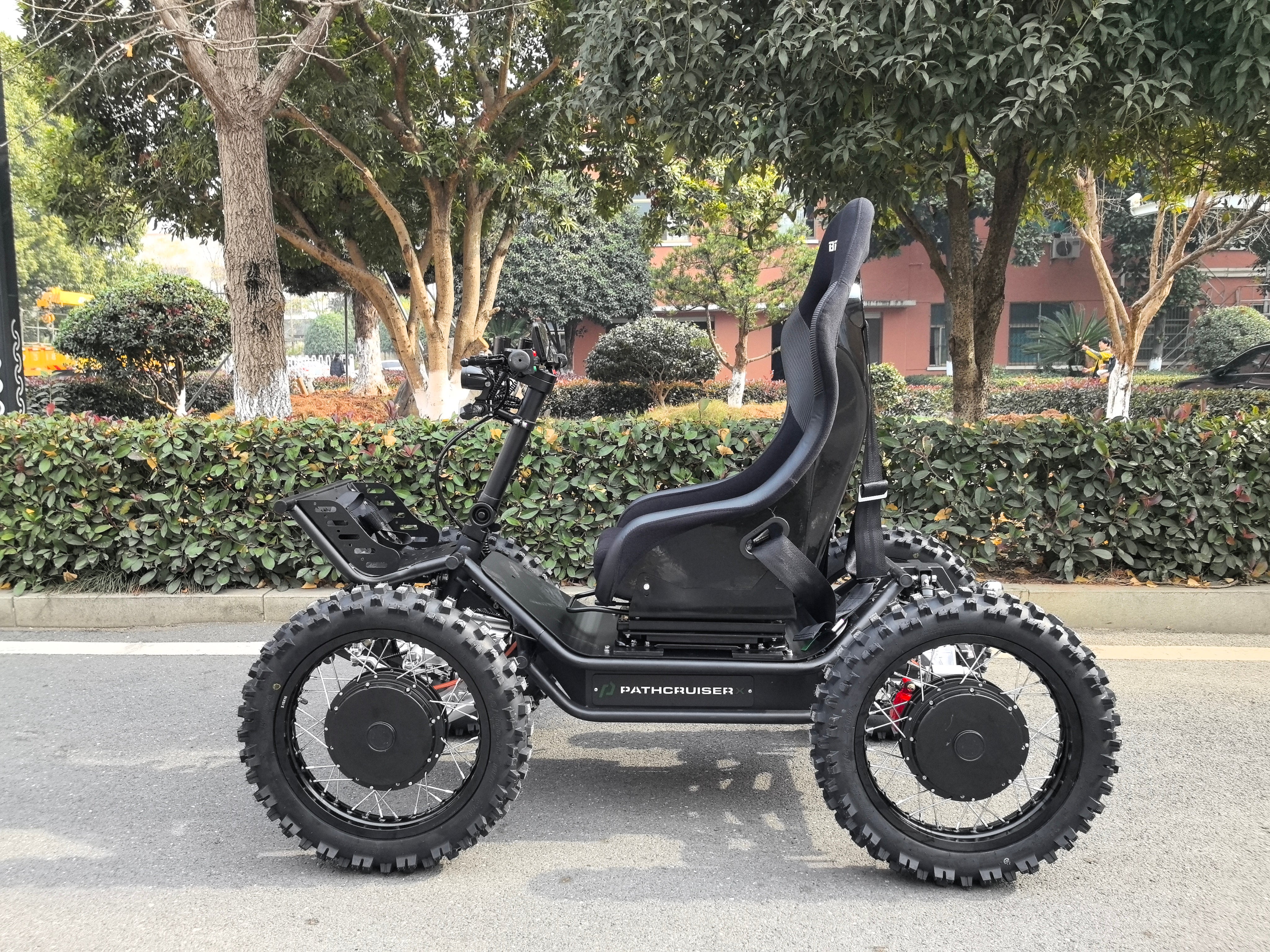 PathCruiserX 8000W All-Terrain Wheelchair ATV - Front Steering