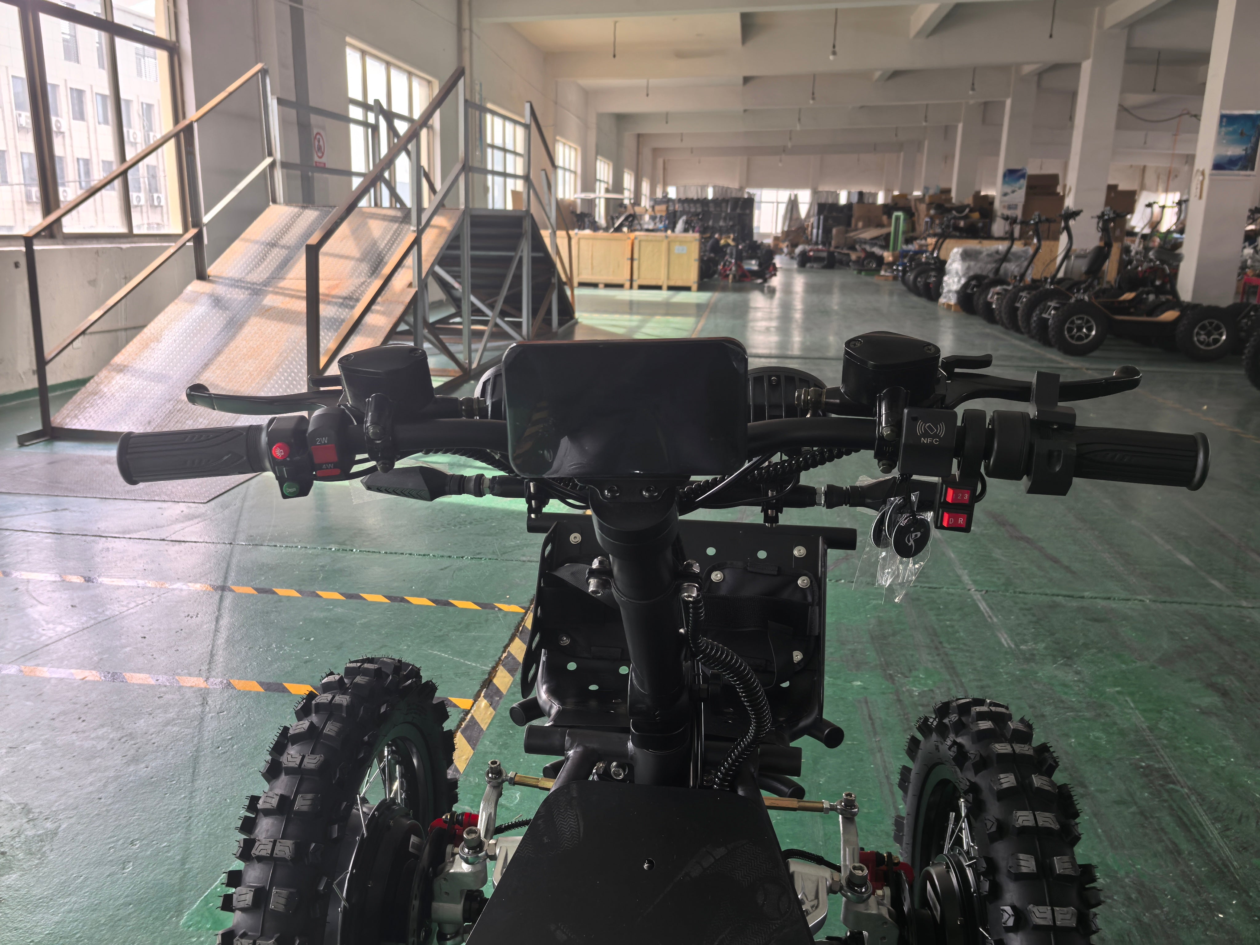 PathCruiserX 8000W All-Terrain Wheelchair ATV - Front Steering