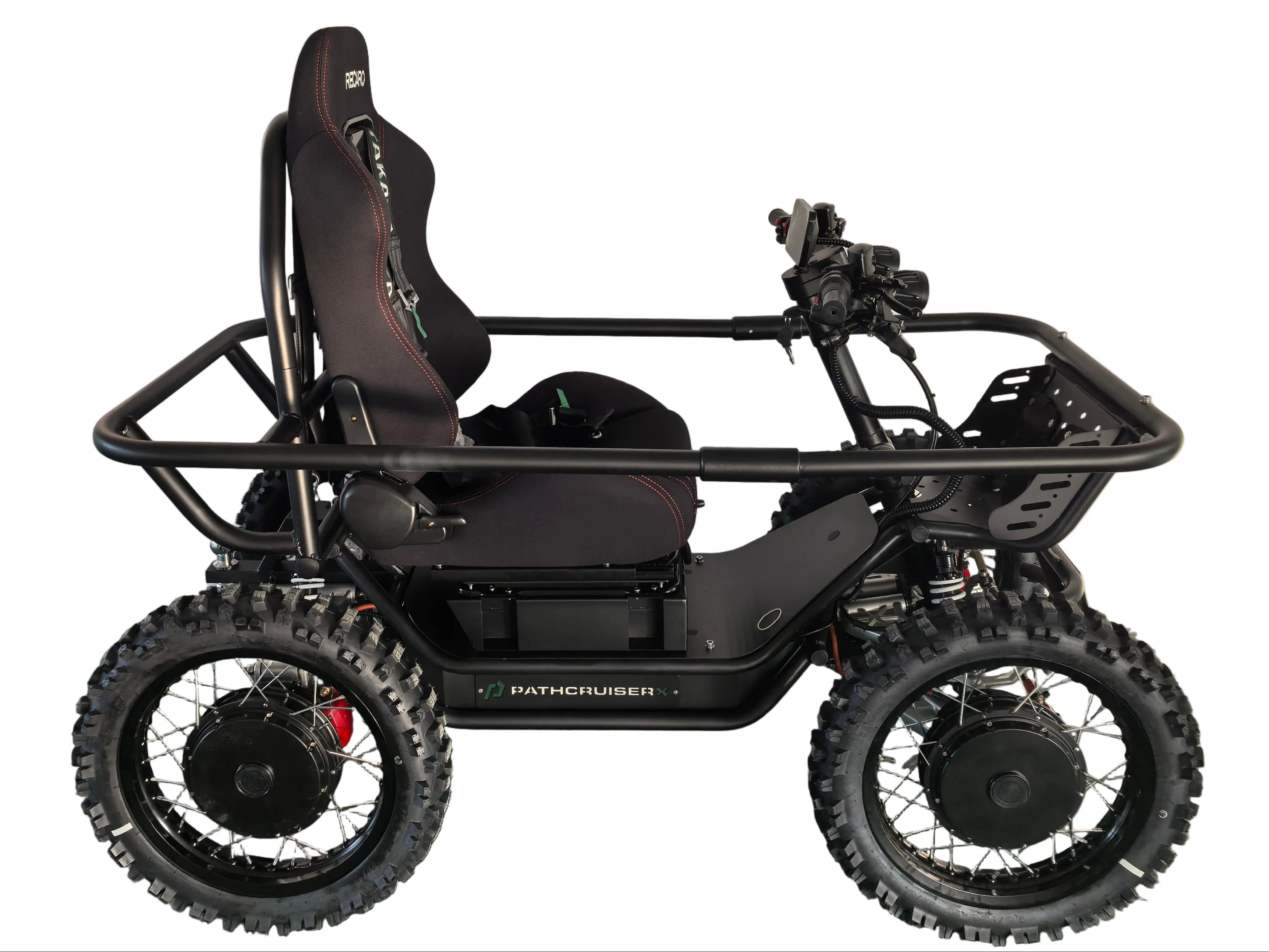 PathCruiserX 8000W All-Terrain Wheelchair ATV - Front Steering