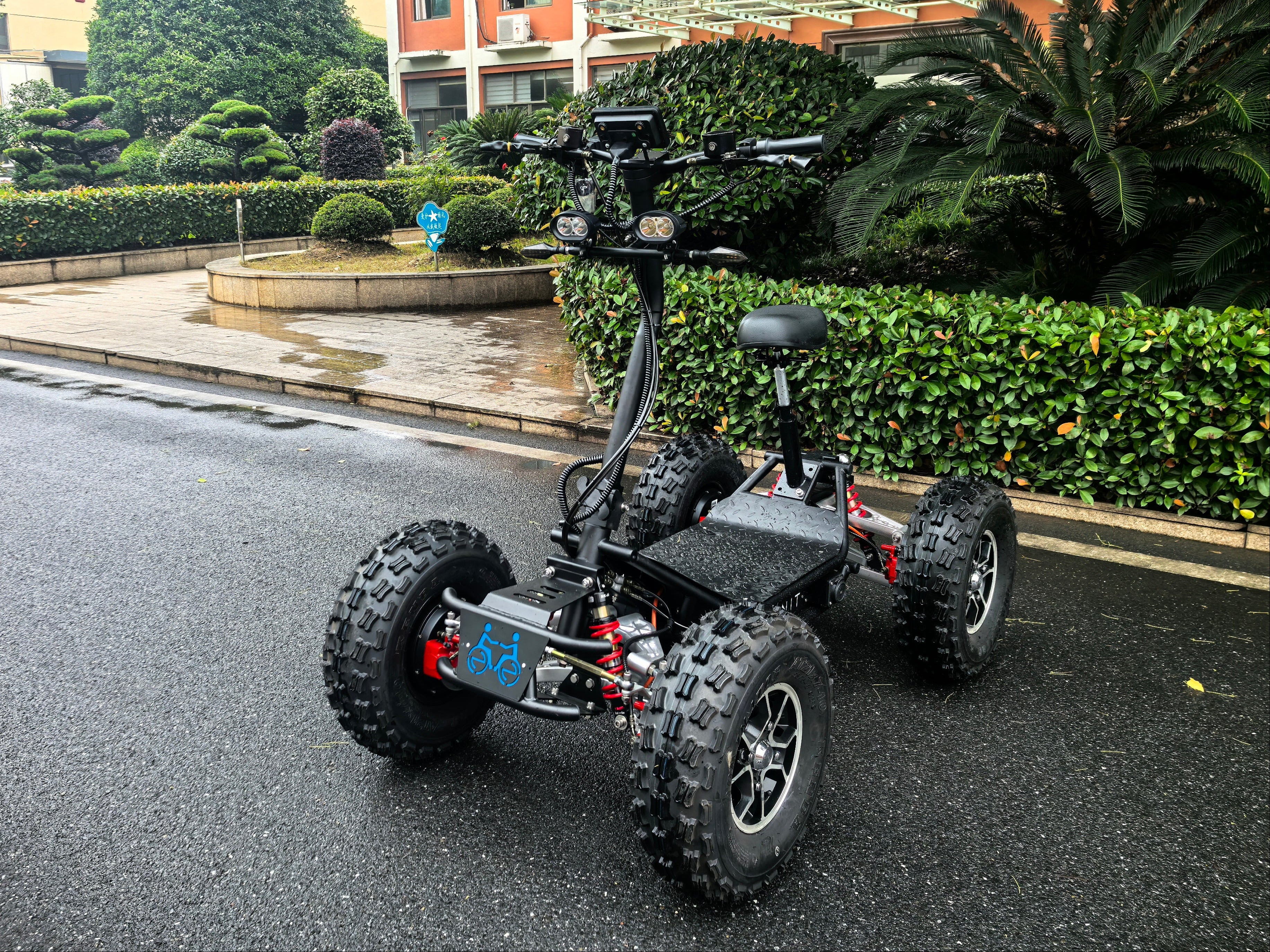 All-Terrain 4WD E-Scooter Foldable ATV 6000W