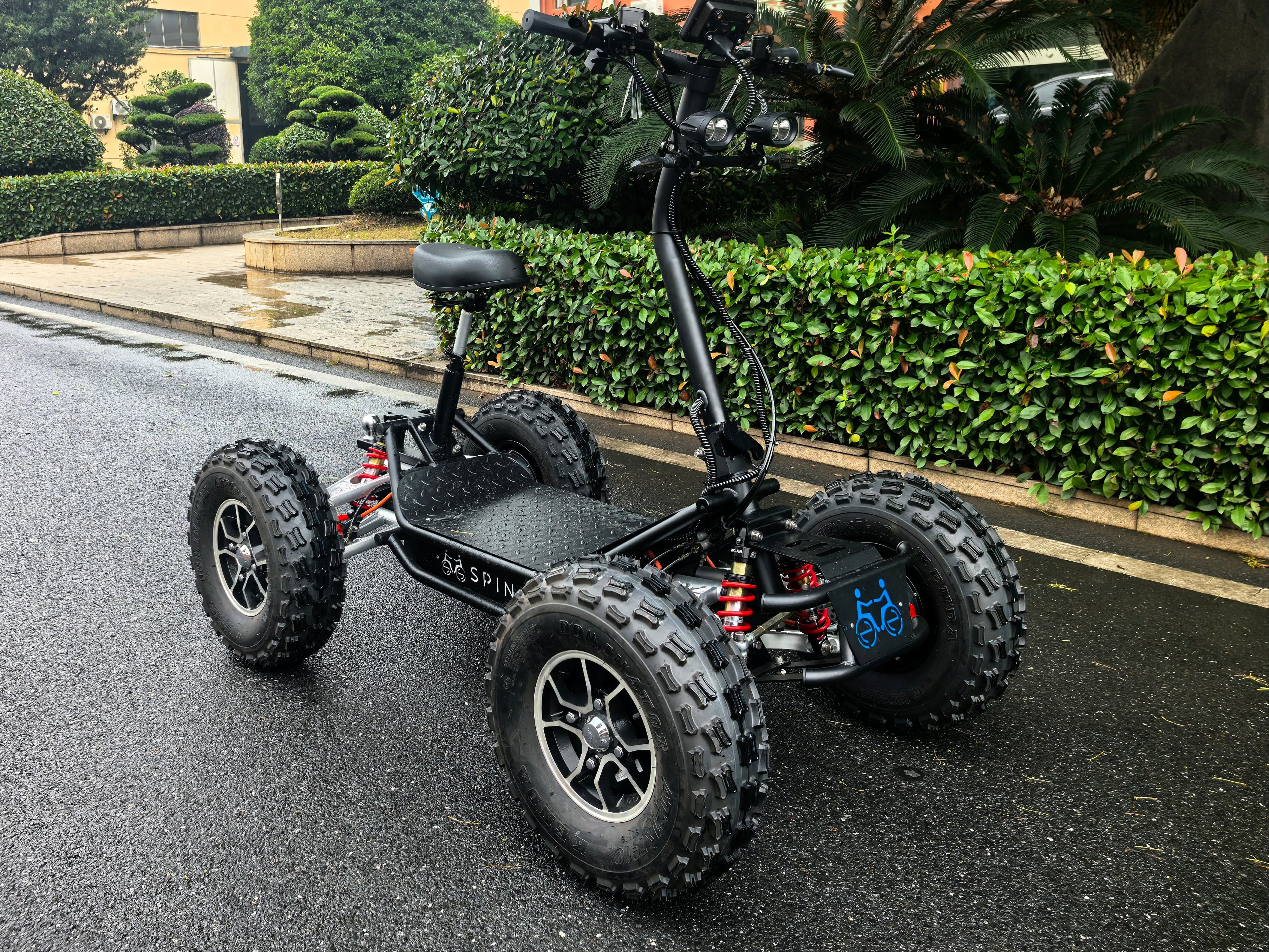 All-Terrain 4WD E-Scooter Foldable ATV 6000W