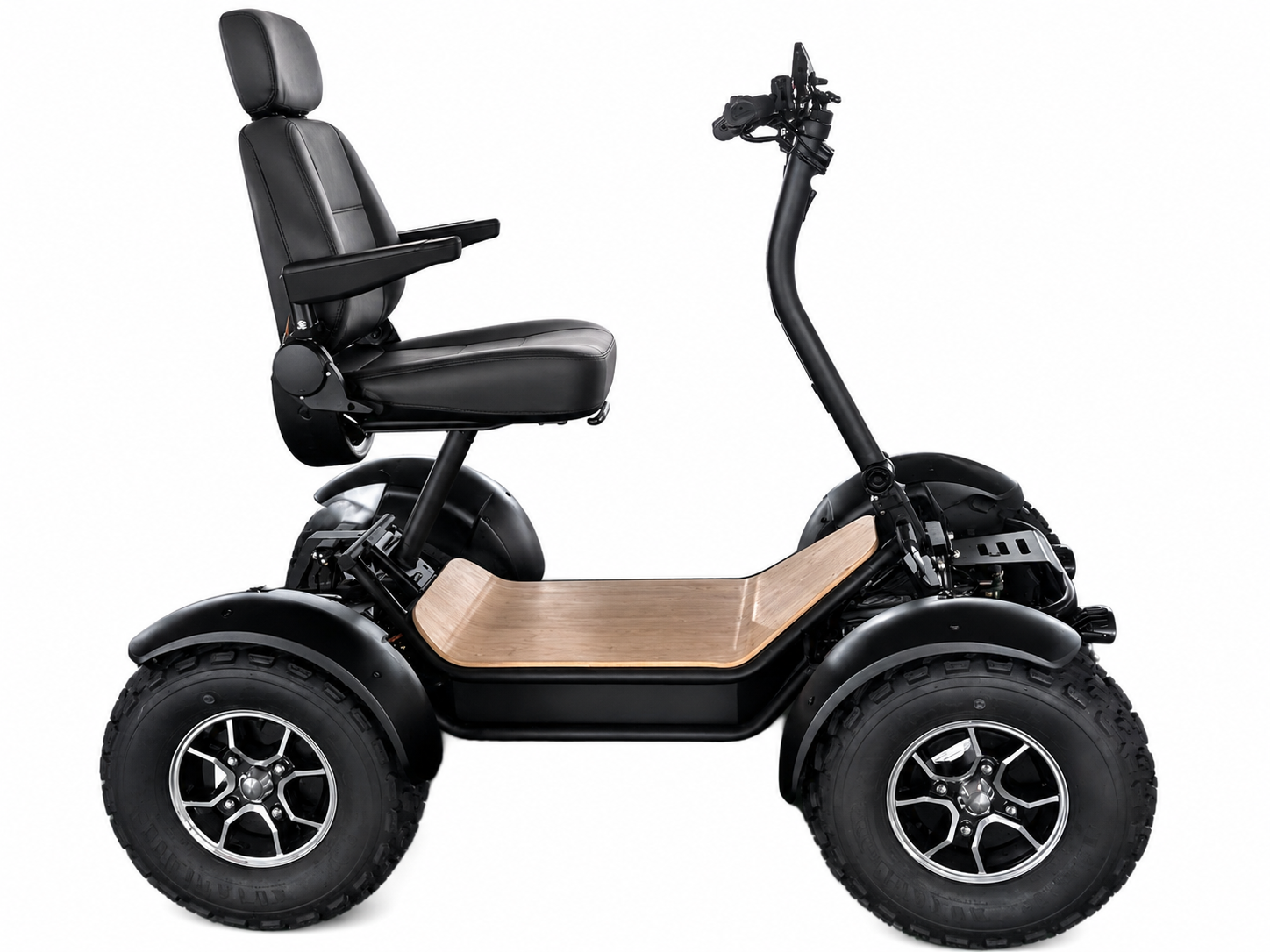 All-Terrain 4WD E-Scooter Foldable ATV 6000W