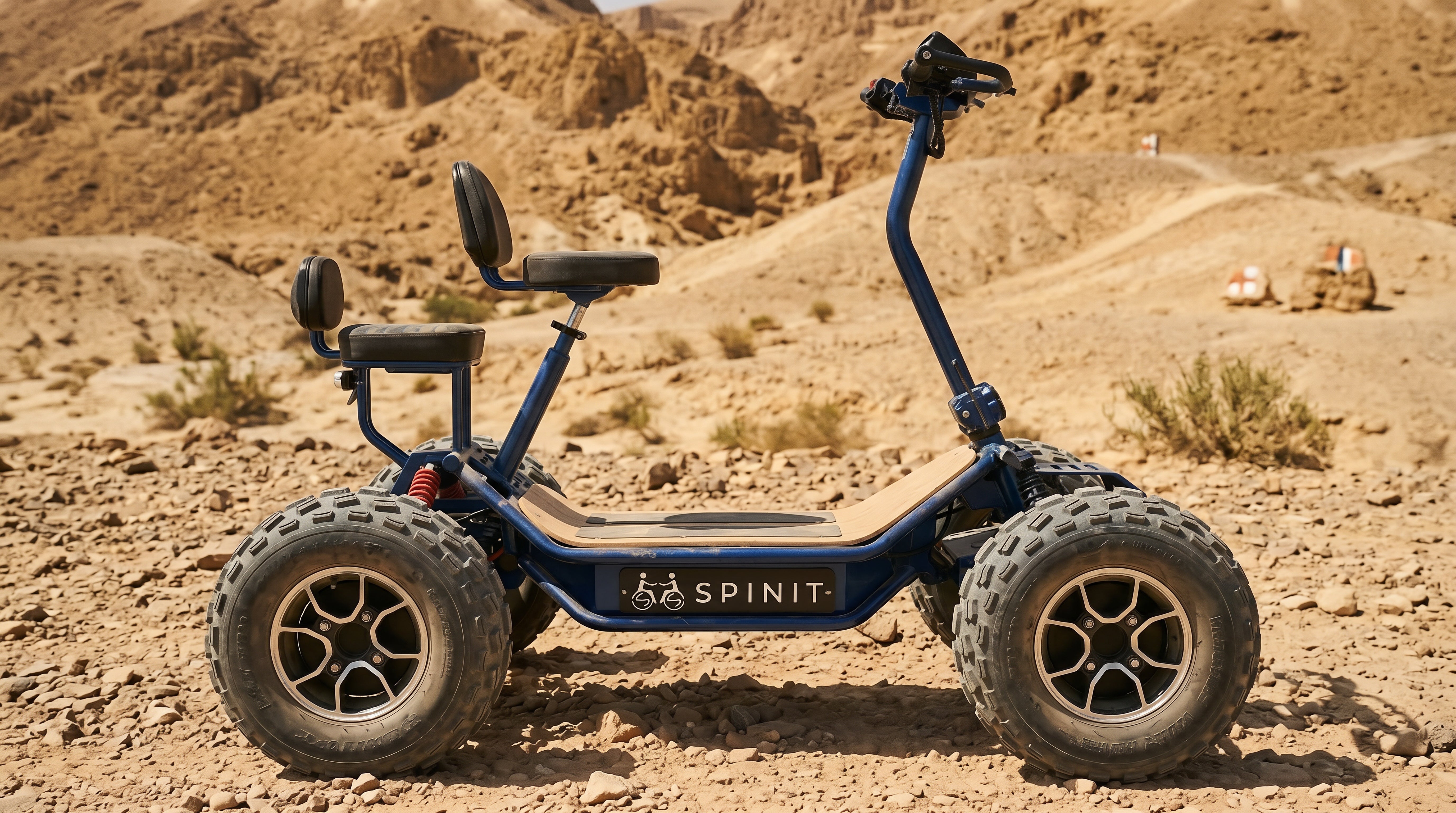 All-Terrain 4WD E-Scooter Foldable ATV 6000W