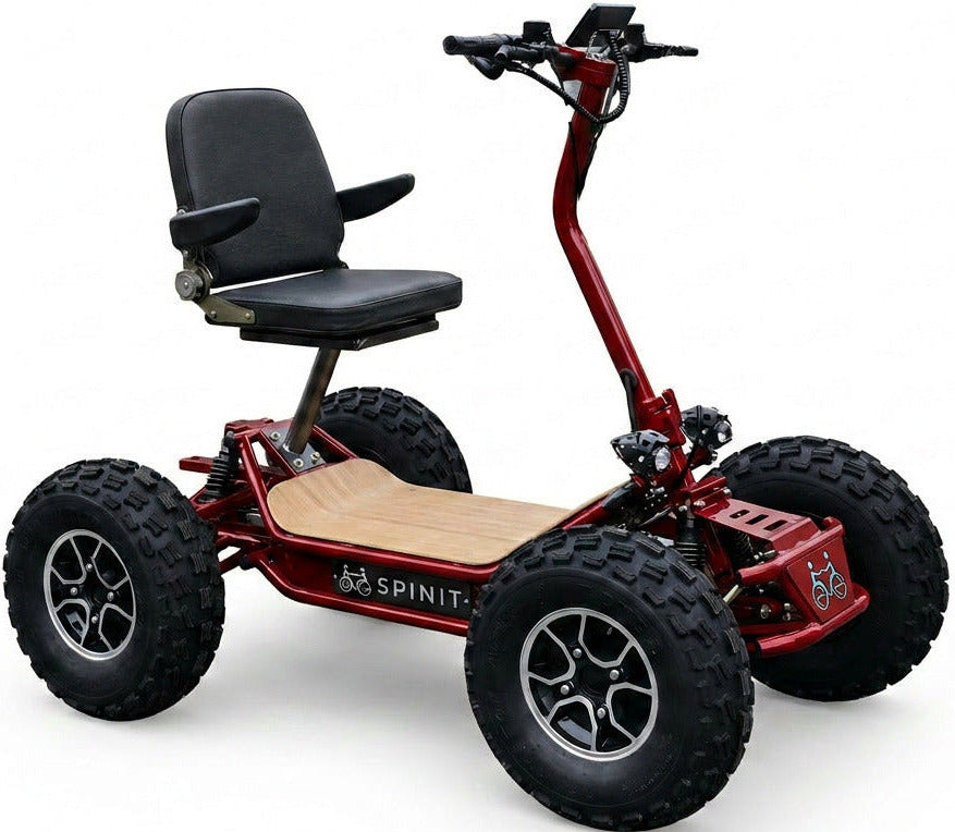 All-Terrain 4WD E-Scooter Foldable ATV 6000W