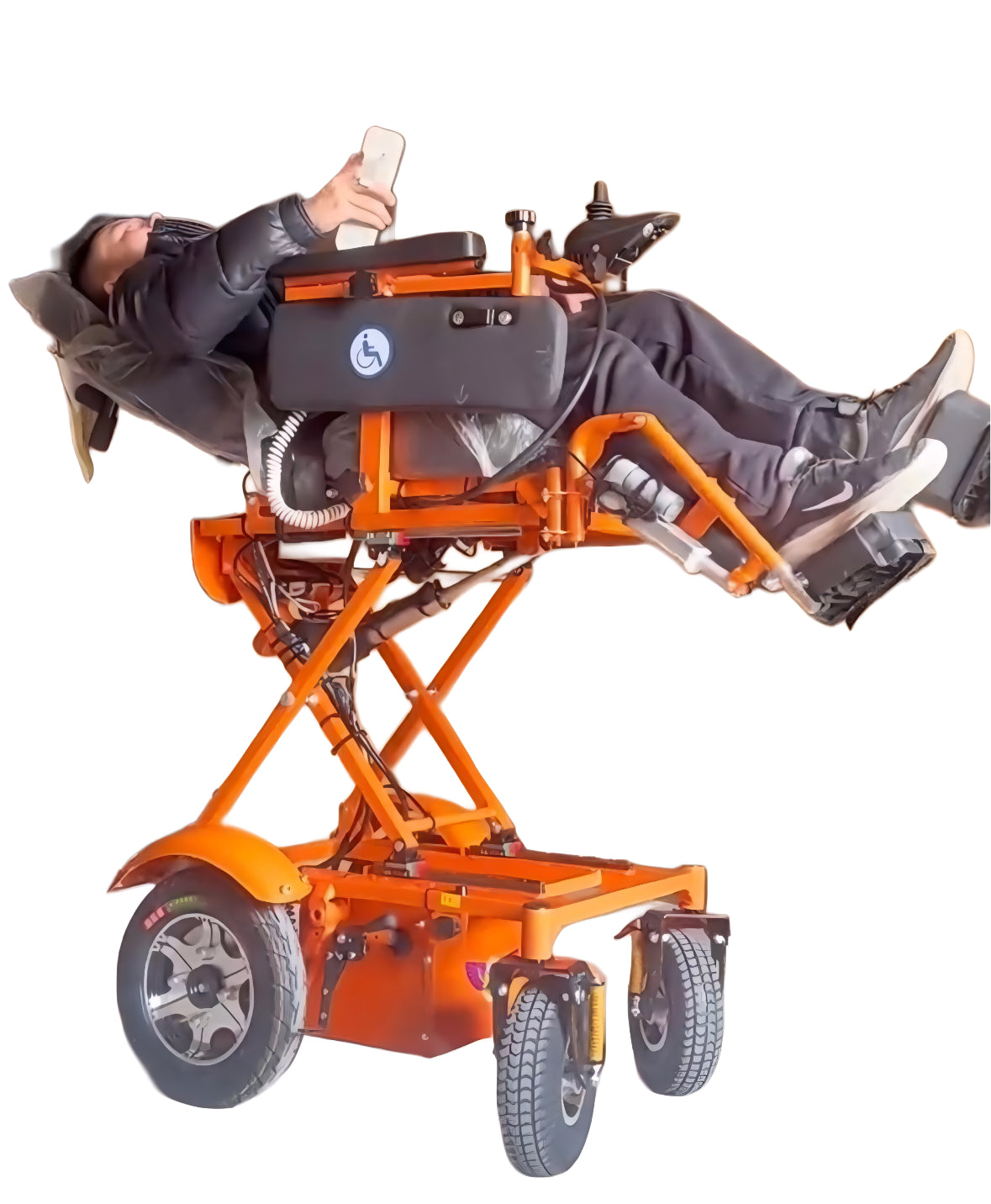 RiseMax - Electric Wheelchair Elevating & High-Speed Mobility
